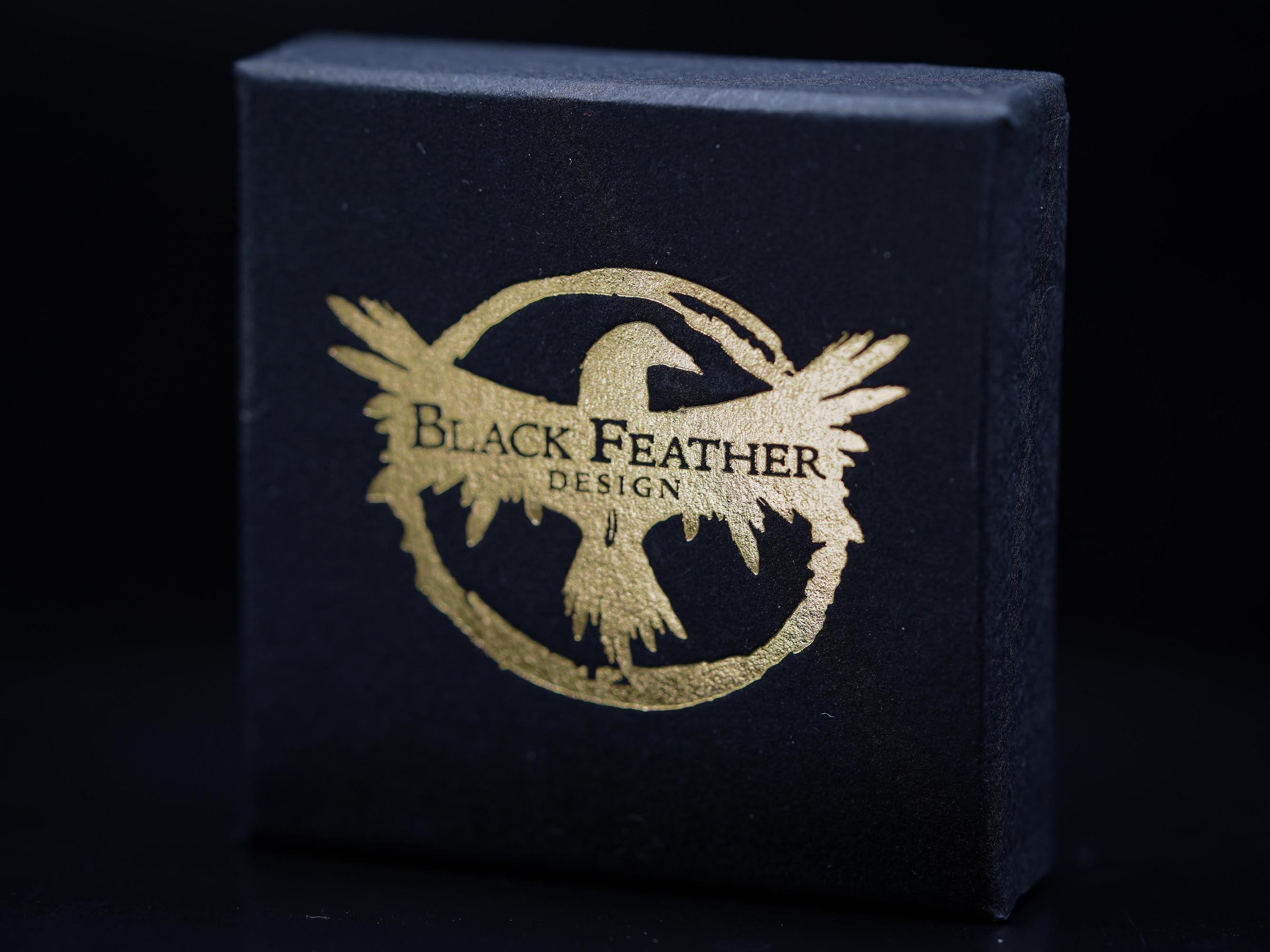 Keeping Eco - Black Feather Design