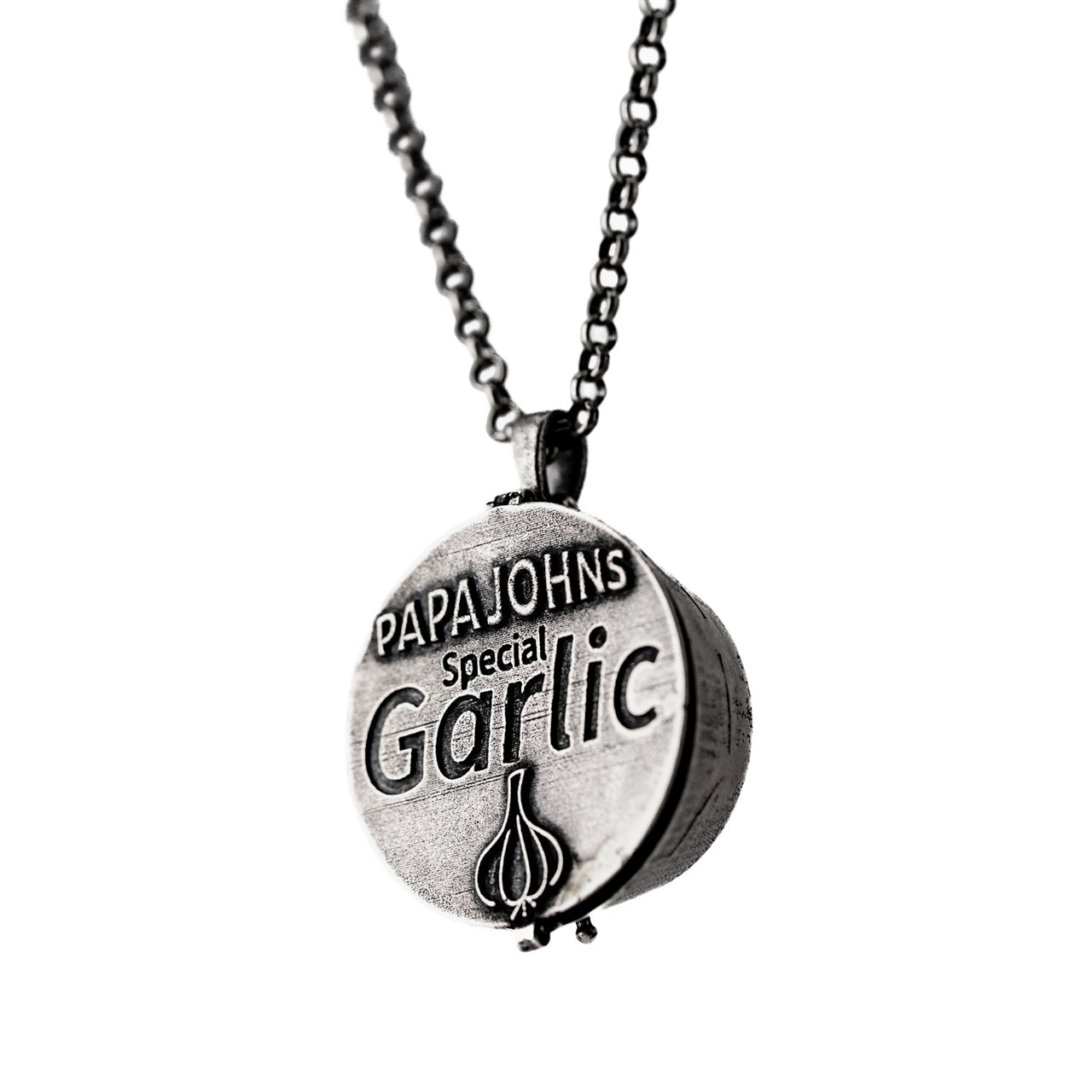 Papa Johns Pendant - Sterling Silver - Gothic Jewellery