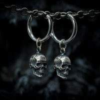 Thumbnail for Pair of Skull Drops by Black Feather Design