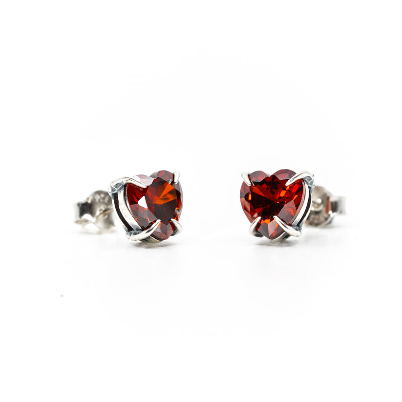 Love Bleeds Heart Studs