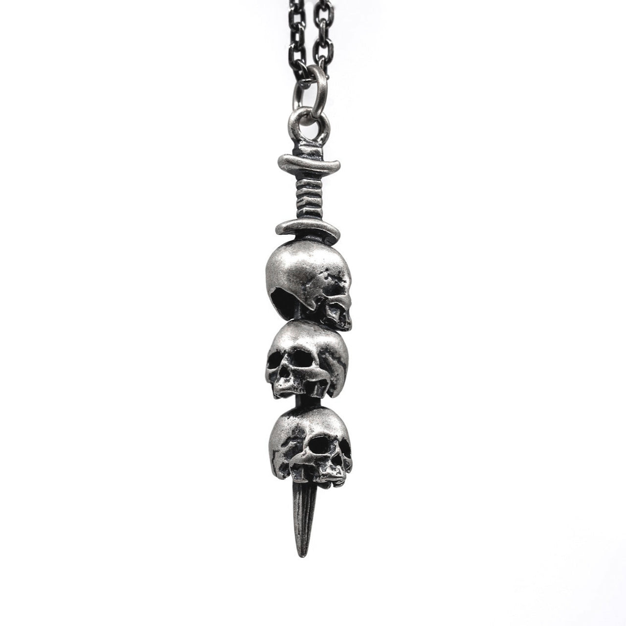 Sterling Silver Sword Pendant. Gothic Jewellery For Men