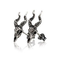Thumbnail for 925 Sterling Silver Kudo antelope stud earrings