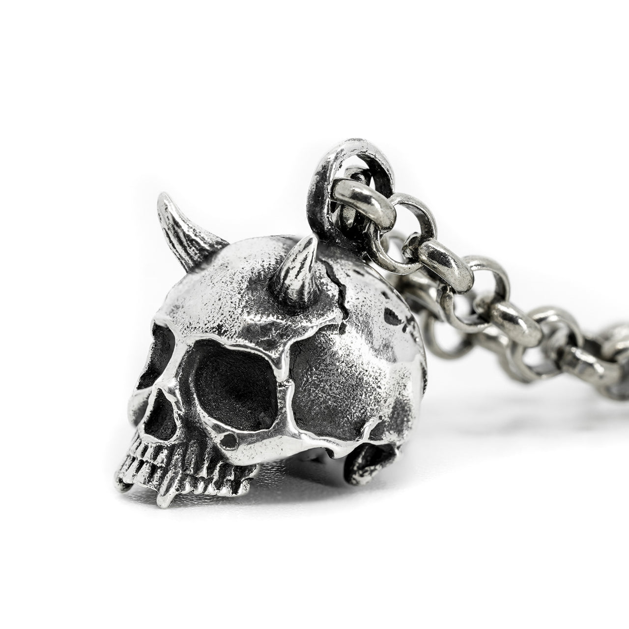 Diabolus Pendant in 925 Sterling Silver - Gothic Necklace