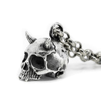 Thumbnail for Diabolus Pendant in 925 Sterling Silver - Gothic Necklace