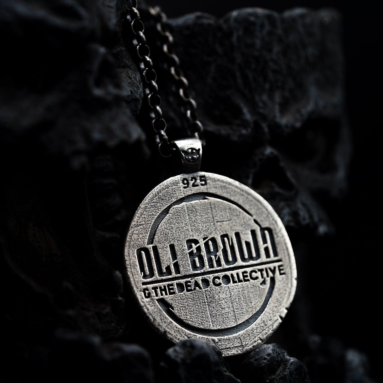 Oli Brown & The Dead Collective Pendant in Sterling Silver by Black Feather Design