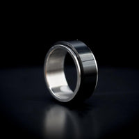 Thumbnail for Stainless Steel spinner ring, anxiety relief, fidget ring