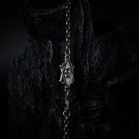 Thumbnail for Belcher Chain - Black Feather Design