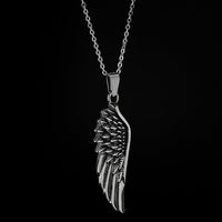 Thumbnail for Raven Wing Pendant by Black Feather Design